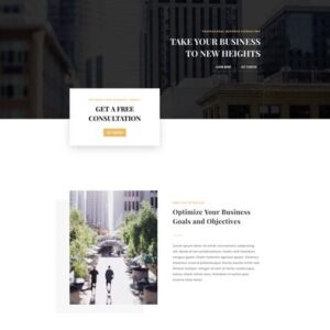 Business Consultant Layout Pack