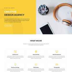 Design Agency Layout Pack