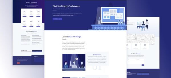 Design Conference Layout Pack