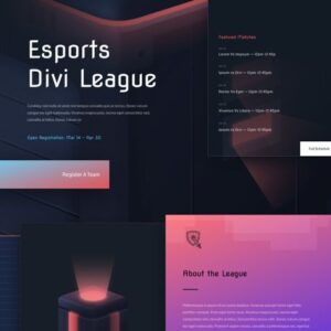 Esports Layout Pack