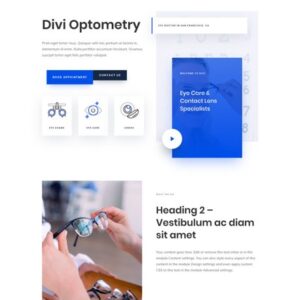 Eye Doctor Layout Pack