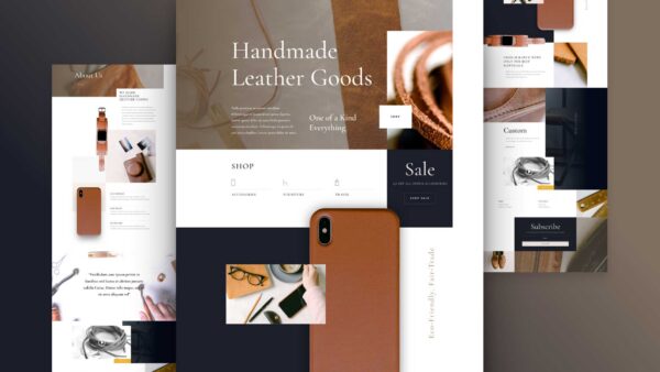 Leather Company Layout Pack