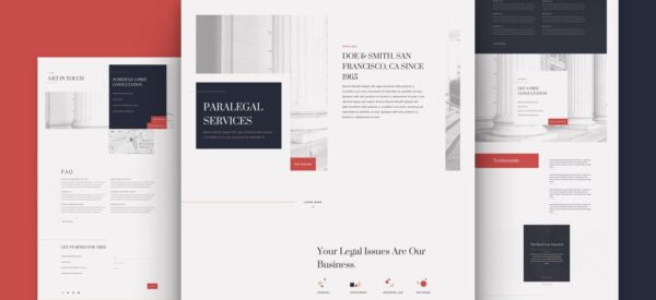 Paralegal Layout Pack
