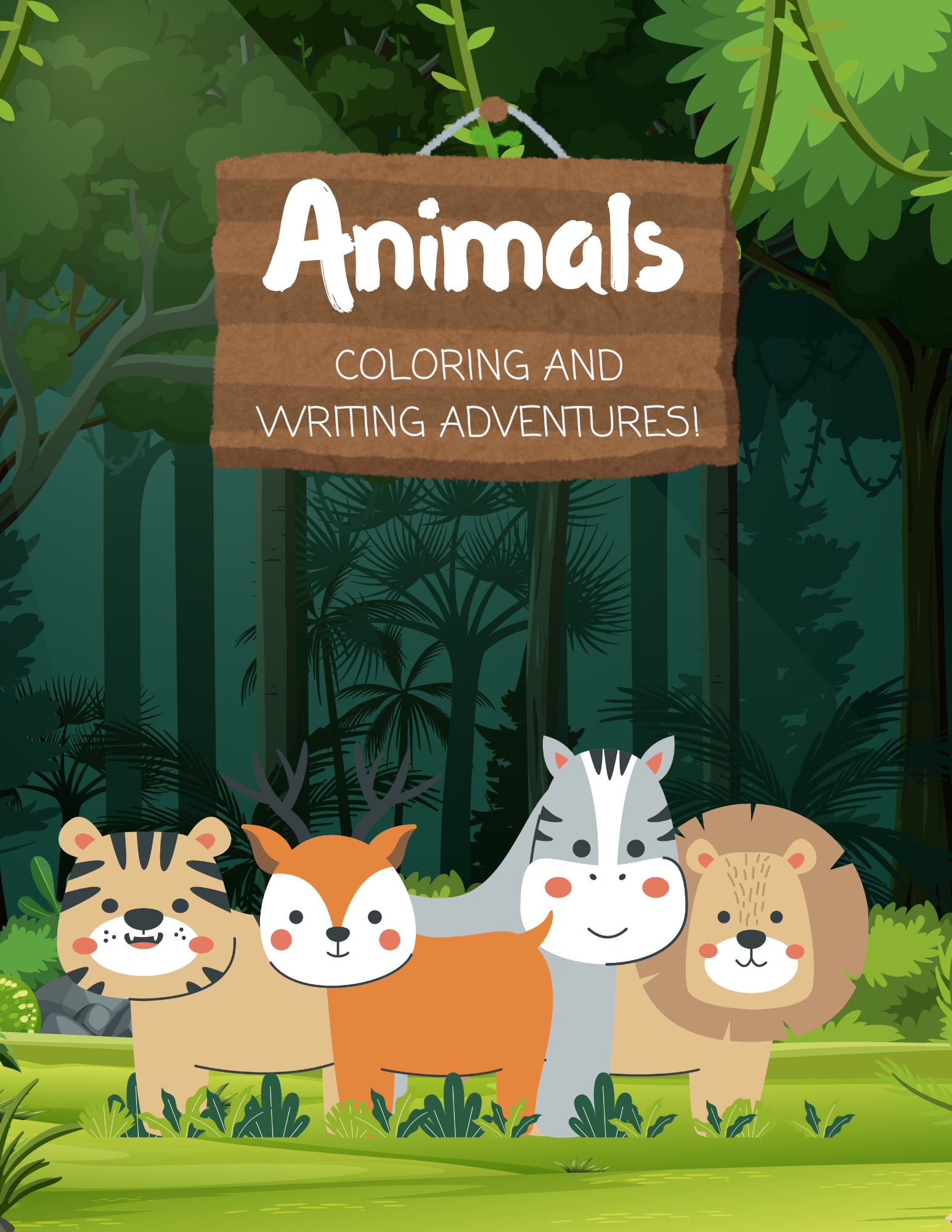 A-Z Alphabet Coloring Book for kids